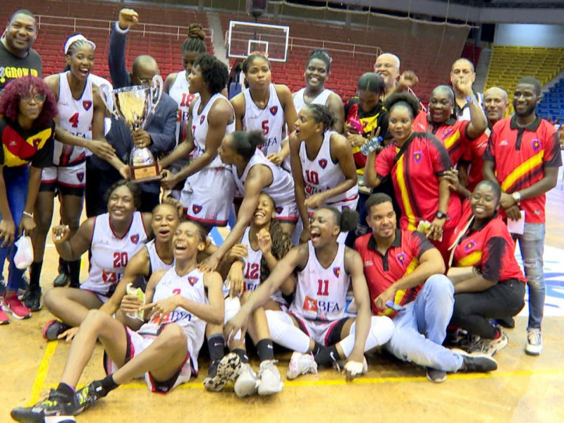 1º de Agosto conquista Taça de Angola em basquetebol