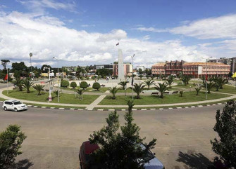 Vista da cidade do Huambo - Pedro Parente