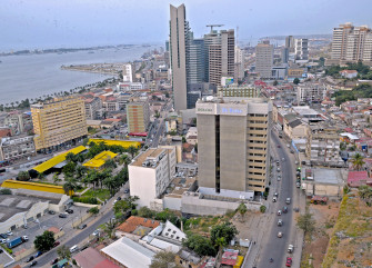 Vista da cidade de Luanda - Rosário dos Santos