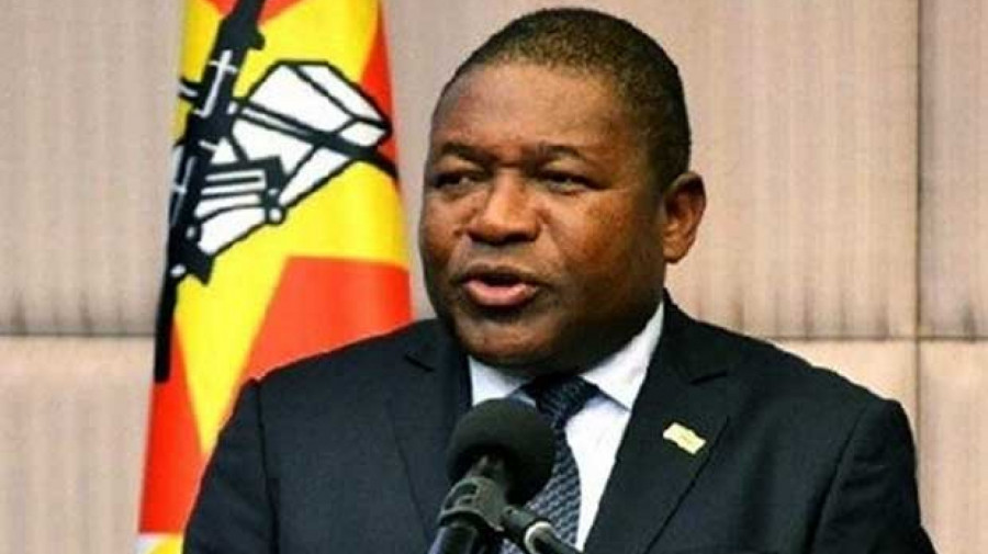  Presidente moçambicano, Filipe Nyusi