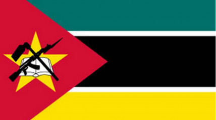 Bandeira de Moçambique - Divulgação