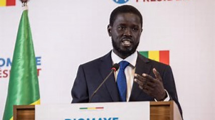 Bassirou Diomaye Faye, Presidente eleito do Senegal  - DR