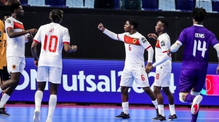 Angola na final do Africano de futsal - DR