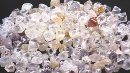 Leilão de diamantes brutos em Angola - sodiam