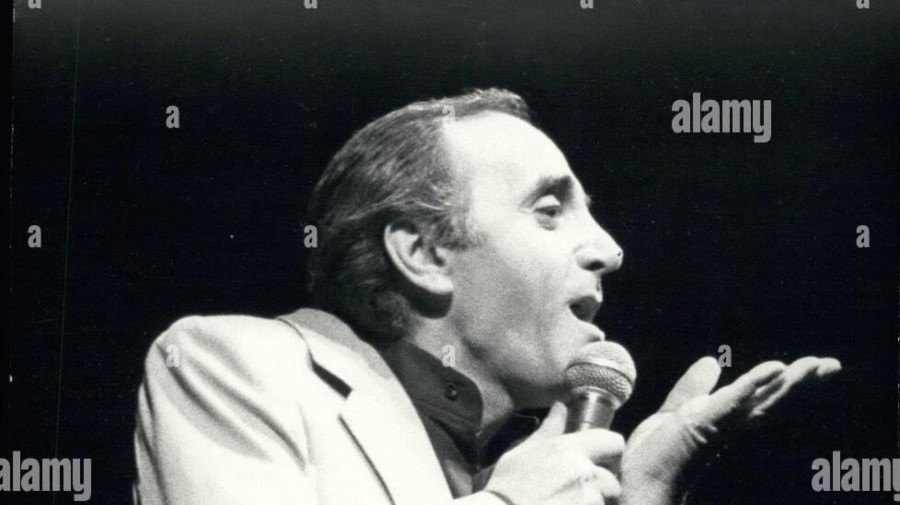 Cantor Charles Aznavour