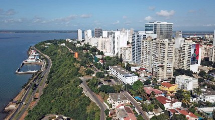 Um pormenor da cidade de Maputo, Moçambique - DR