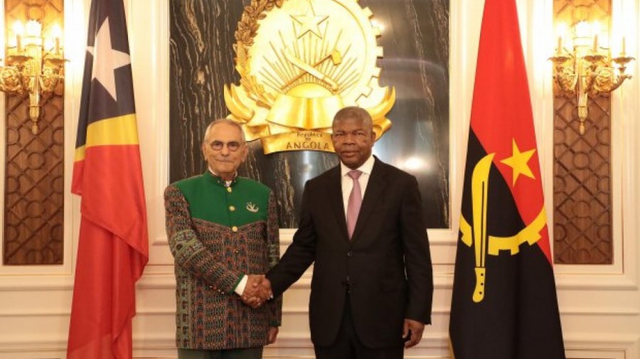 PR joão Lourenço recebe homológo de Timor Leste, José Ramos Horta 