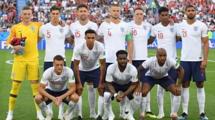 Selecção da Inglaterra - DR