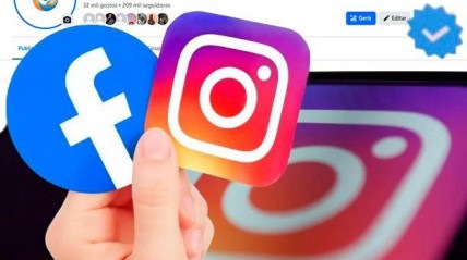 Selos de verificação nas redes sociais  - DR