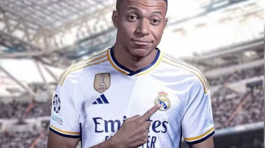 Mbappé no Real Madrid