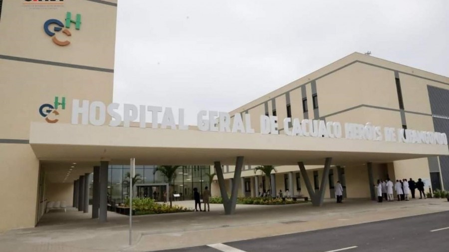 Hospital Geral de Cacuaco, em Luanda