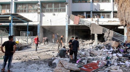 Mais de 92% das escolas em Gaza foram destruídas ou danificadas - DR