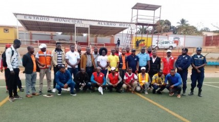 Estádio Álvaro Buta, na província do Zaire - DR