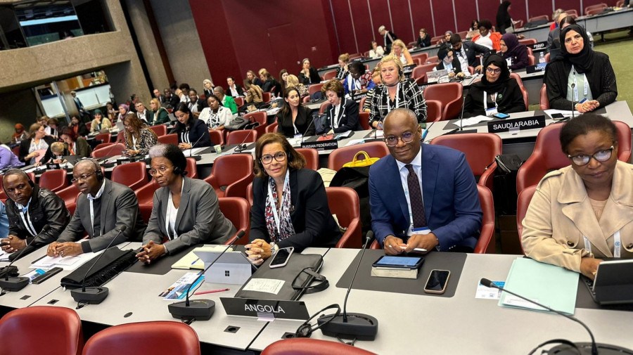 Delegação angolana na Assembleia da UIP