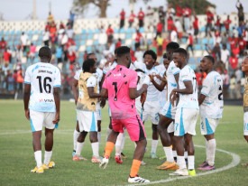 Jogadores do Luanda City - DR