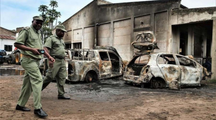 Vandalismo em Maputo causa danos - DR