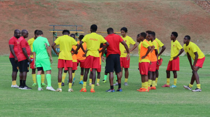 Jogadores da selecção nacional de sub-17 - DR