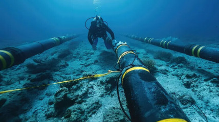 União Europeia suspeita sabotagem de cabos submarinos no Mar Báltico - DR