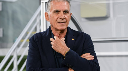 Treinador Carlos Queiroz - DR