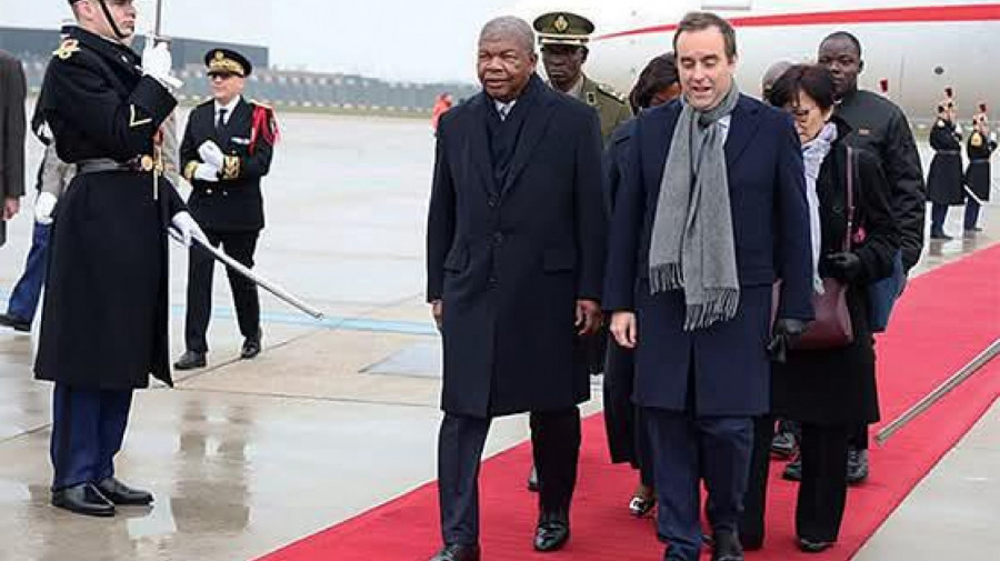 Presidente João Lourenço em Paris